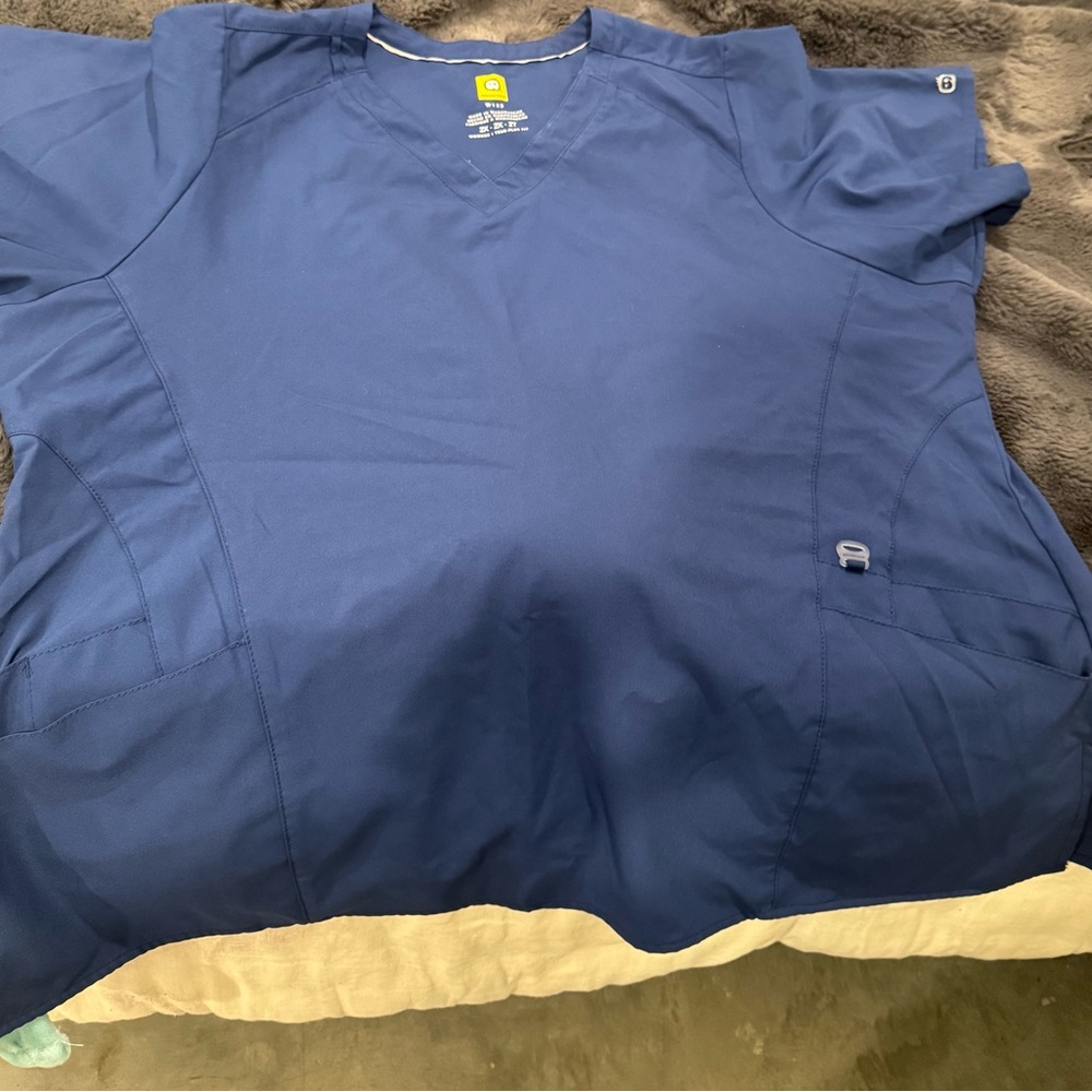 WonderWink Navy W123 Scrub Set